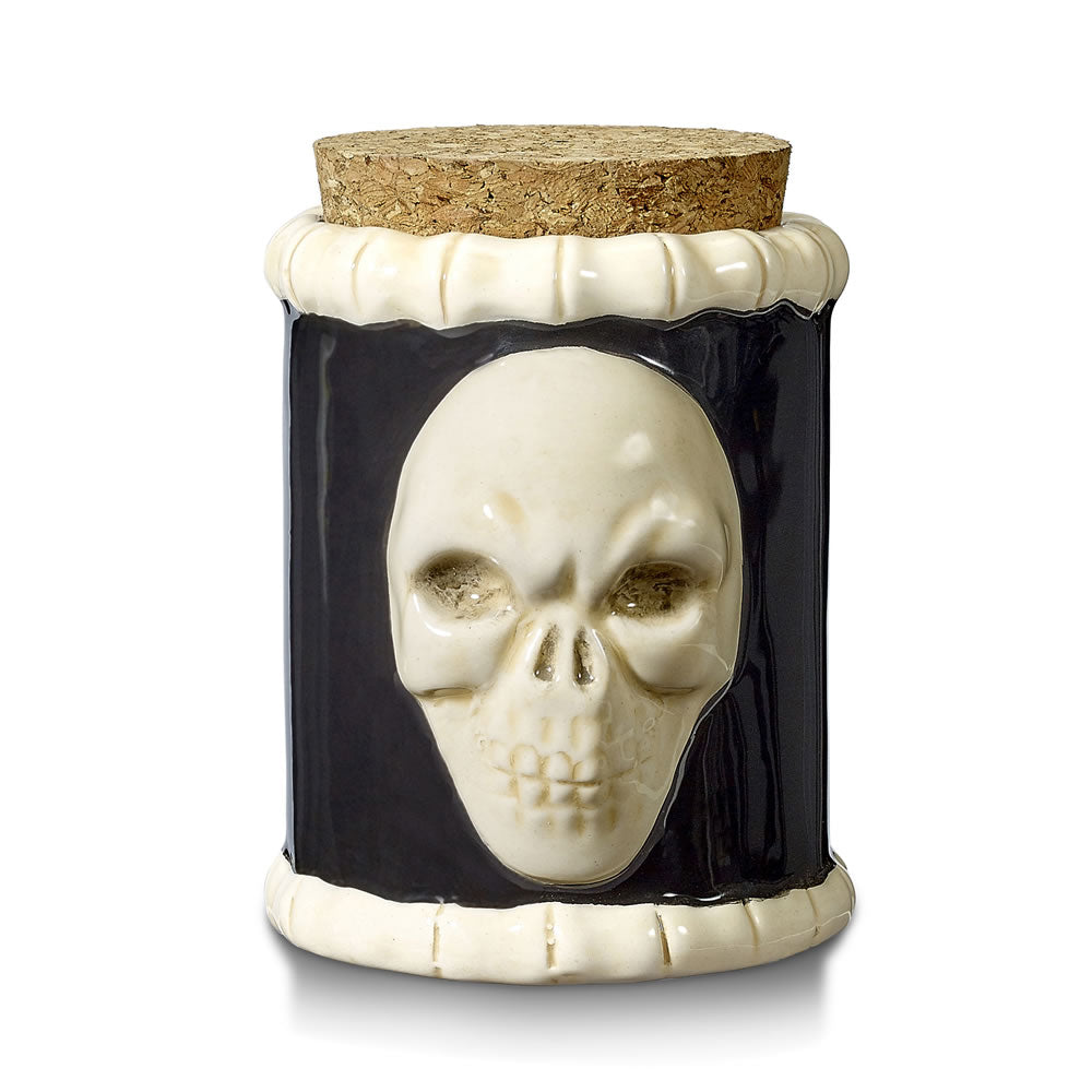 SKULL & BONES STASH JAR