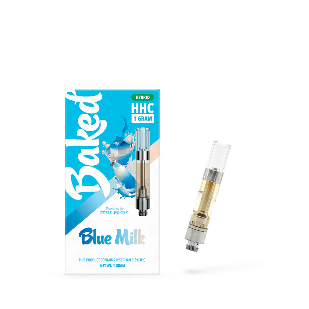 Baked 1 Gram HHC Cartridge BLUE MILK