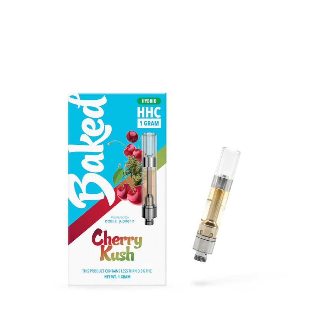 Baked 1 Gram HHC Cartridge CHERRY KUSH