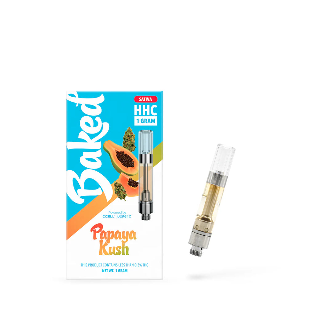 Baked 1 Gram HHC Cartridge PAPAYA KUSH