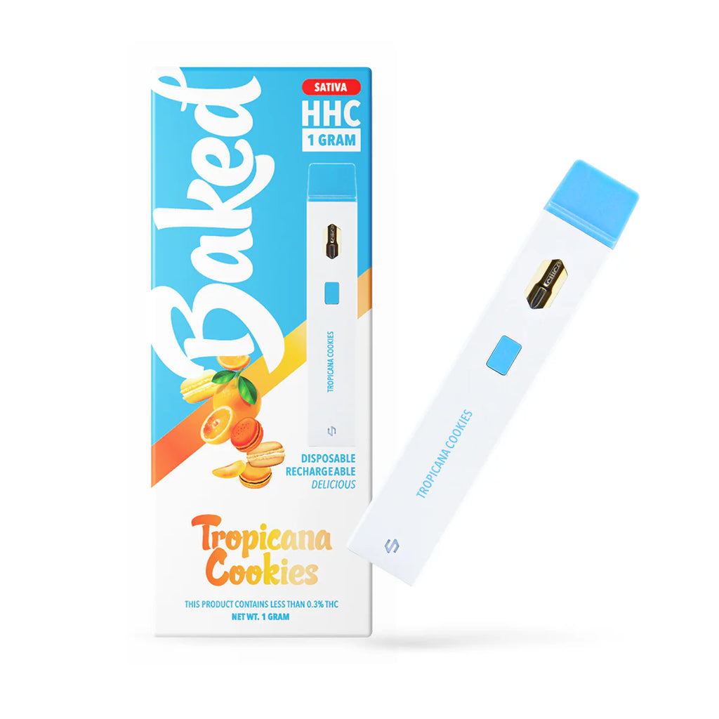 Baked 1 Gram HHC Disposable Vape TROPICANA COOKIE