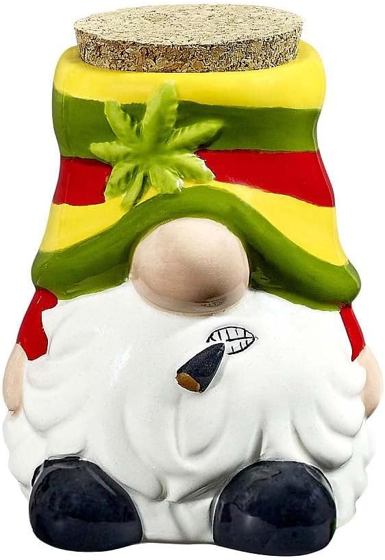 Gnome Stash Jar - Novelty Stash Jar