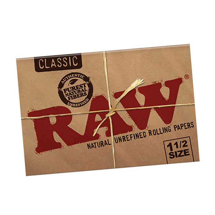 RAW Classic 1 1/2 Size Rolling Papers