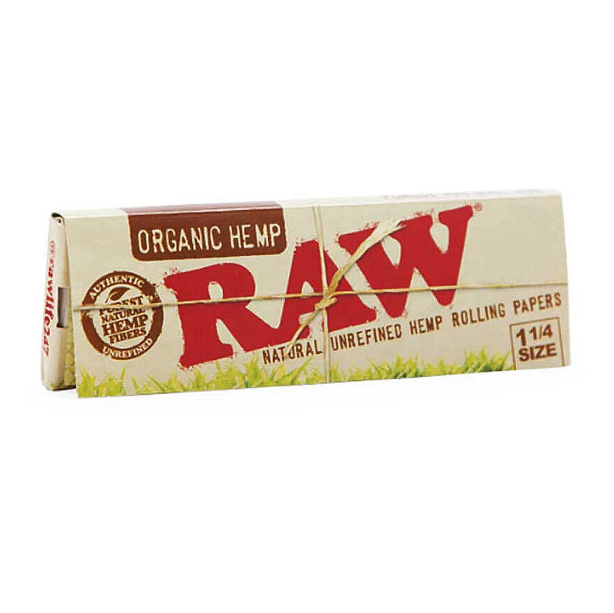 RAW Organic Hemp 1 1/4 Rolling Papers