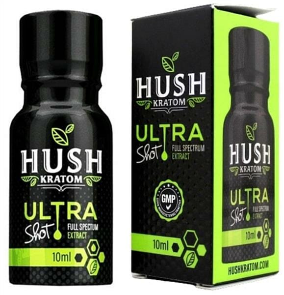 Hush Kratom Extract Shot – Lime