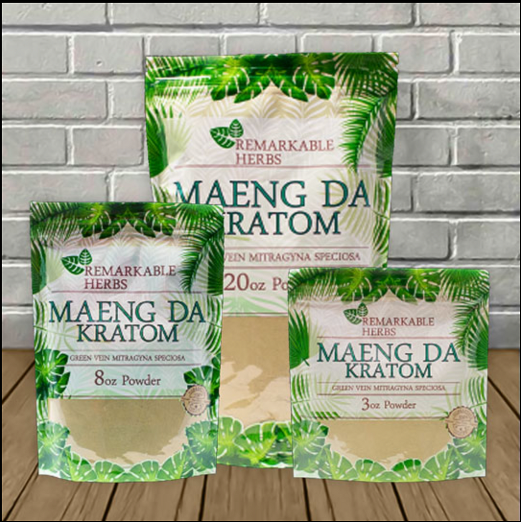 REMARKABLE HERBS GREEN MAENG DA KRATOM